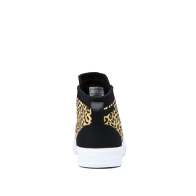 Supra Mens STACKS MID Animal/white High Top Shoes | CA-31121